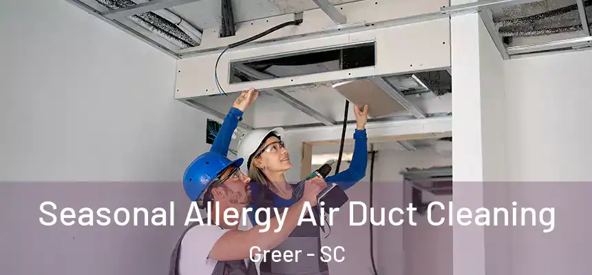 Seasonal Allergy Air Duct Cleaning Greer - SC
