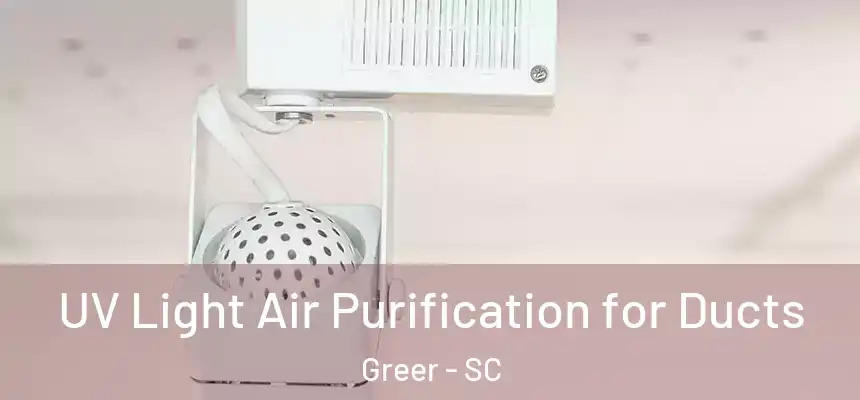  UV Light Air Purification for Ducts Greer - SC